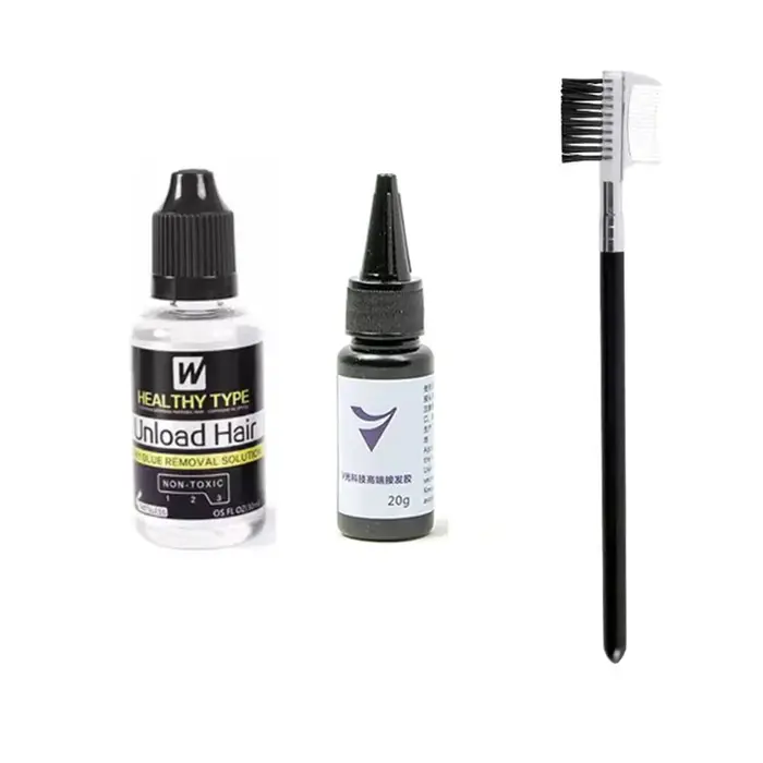 20g v-lumière technologie Extension de cheveux perruque colle v-light transmission
