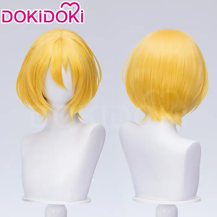 EN STOCK Sinclair Don Quichotte Yi Sang Faust Meursault Cosplay perruque jeu DokiDoki hommes 33 cm cheveux courts Don