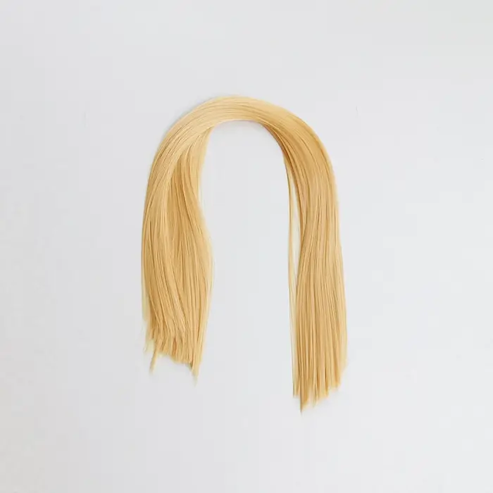 Serena Tsukino Usagi Cosplay perruque Annie 130 cm blond argent Double longue queue de cheval résistant à la chaleur