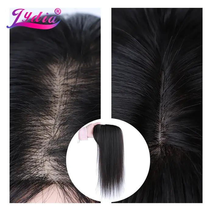 Lydia – Extensions capillaires synthétiques mixtes lisses pour femmes