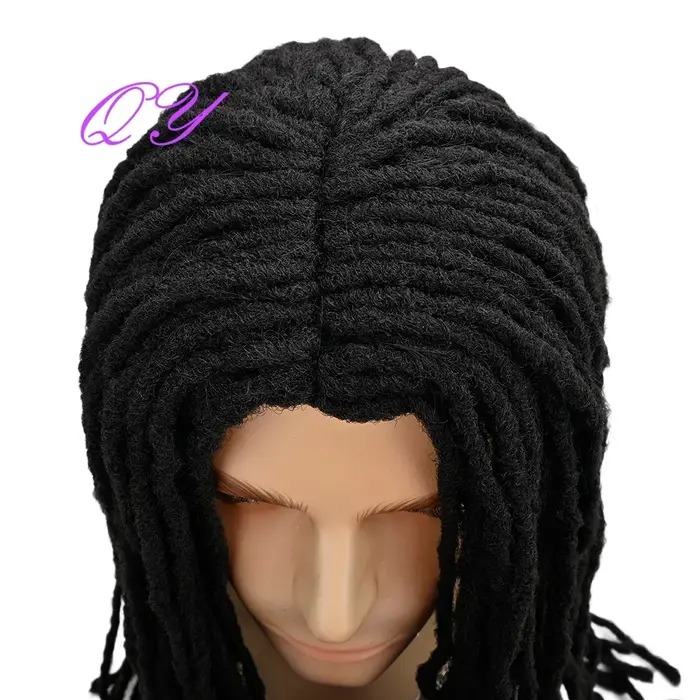 Perruque synthétique pour homme