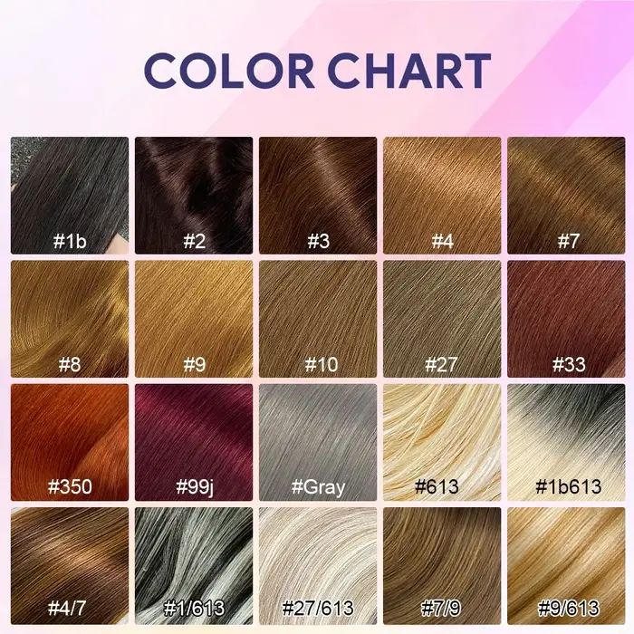 Pas de trame 100% naturel réel Extensions de cheveux humains Remy