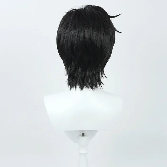 Perruque Cosplay Chiba Mamoru en Clip de Lune