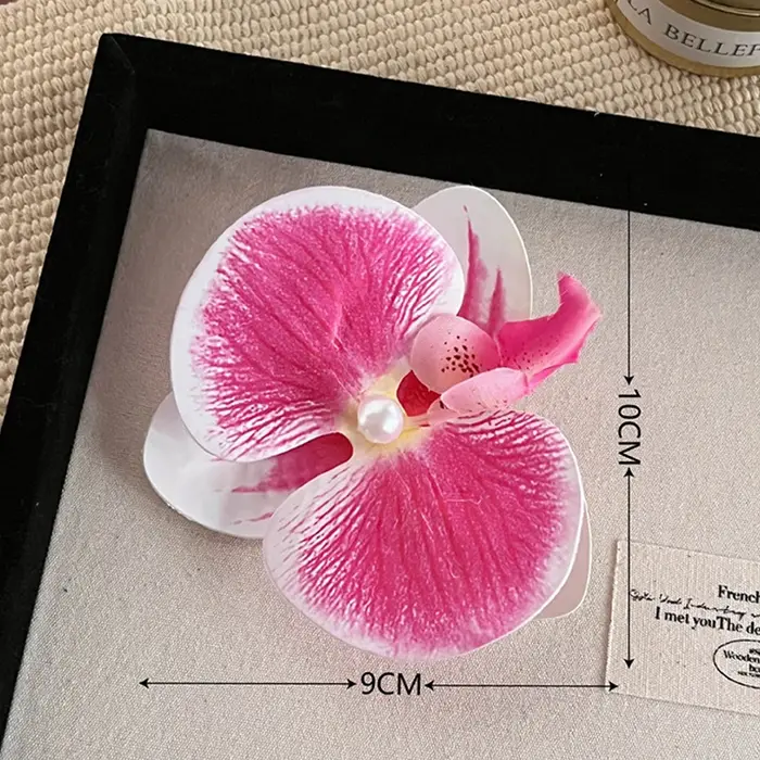 Pince à cheveux à fleurs Super délicate
