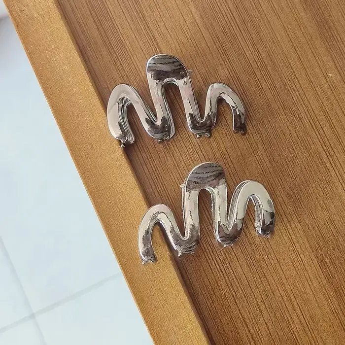 Pinces à cheveux en métal tendance pour femmes et filles