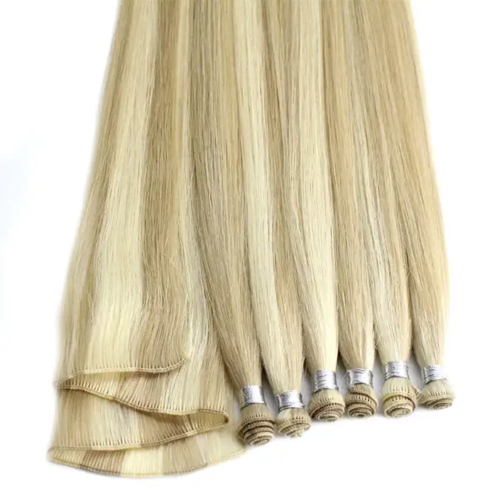 Extensions de cheveux tissées à la main