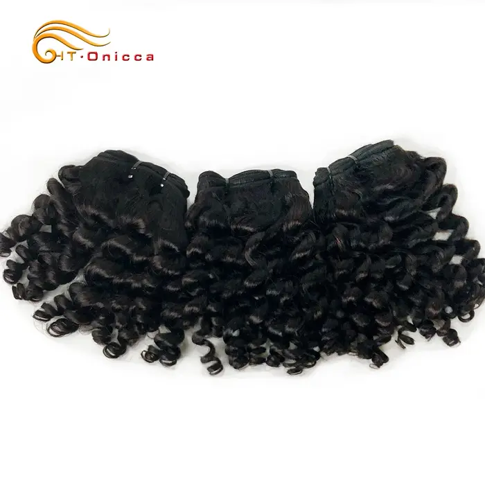 Tissage en lot brésilien naturel Remy bouclé