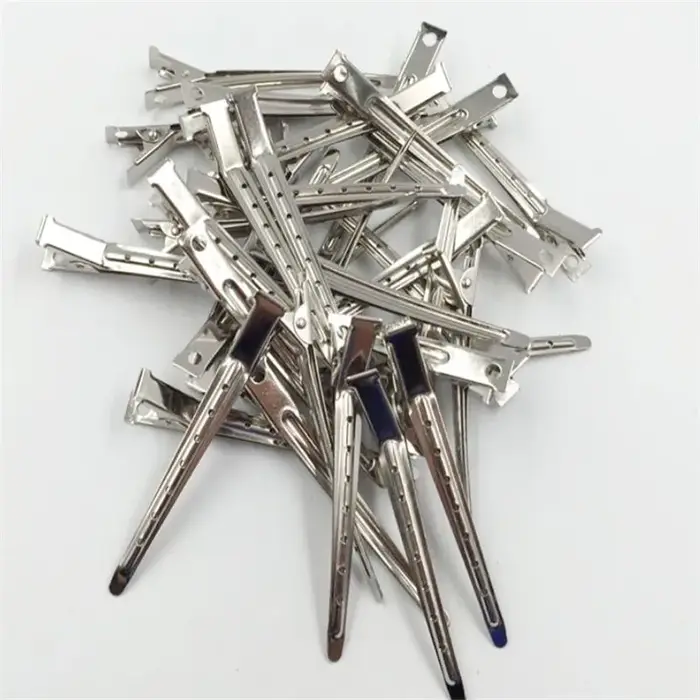 Clips de soins capillaires en acier inoxydable, 5 pièces, outils de coiffure