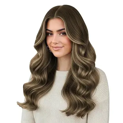Bande Invisible pleine brillance dans les Extensions de cheveux de trame