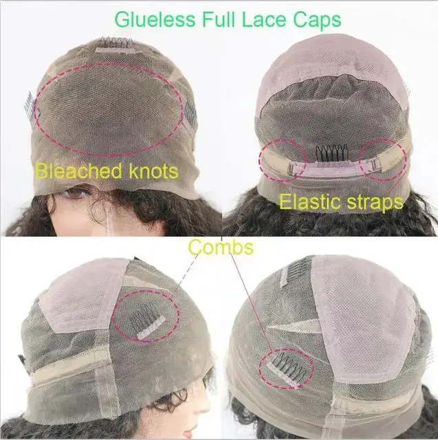 Perruque en dentelle complète 5x5 en cheveux humains