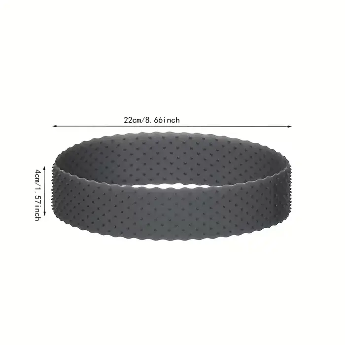 Bandeau de maintien de perruque en silicone élastique
