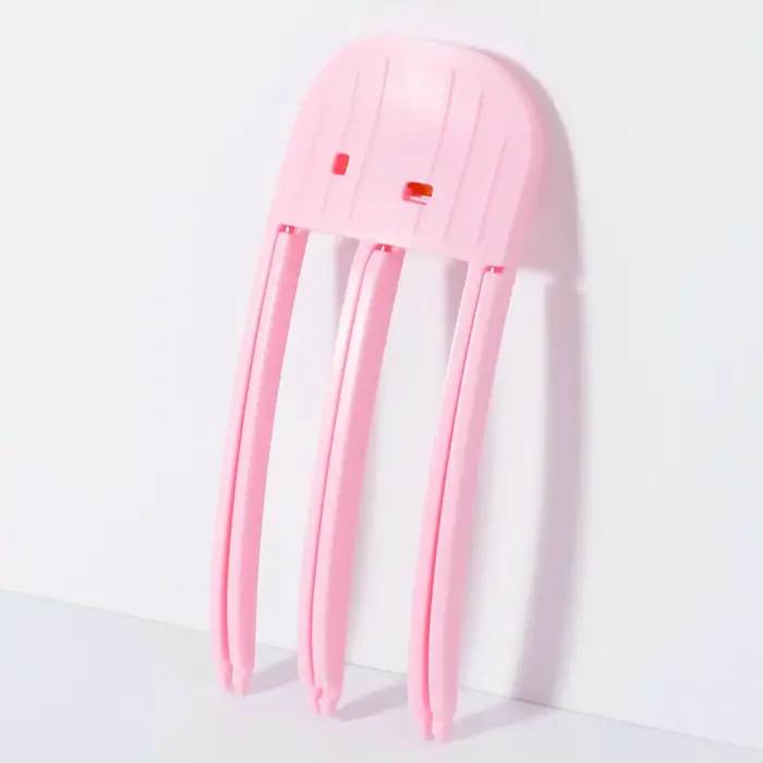 Pinces volumisantes en plastique pour cheveux - Sans plis