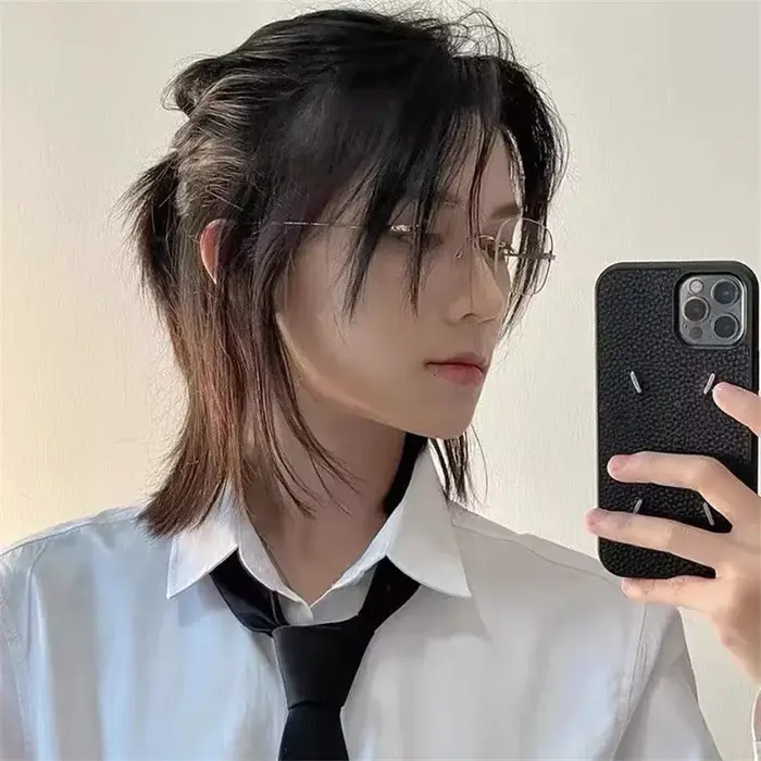 Extensions capillaires synthétiques de Cosplay mulet japonais