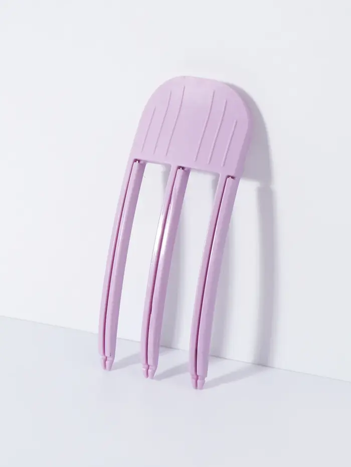 Pinces volumisantes en plastique pour cheveux - Sans plis, outil de coiffage pour franges et racines
