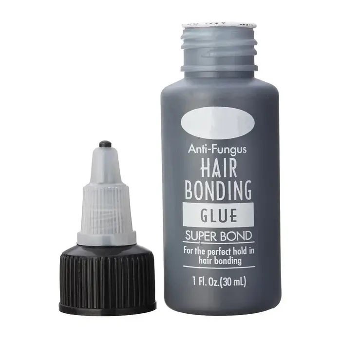 Colle de liaison pour cheveux noirs Lanell, vente en gros, anti-champignon
