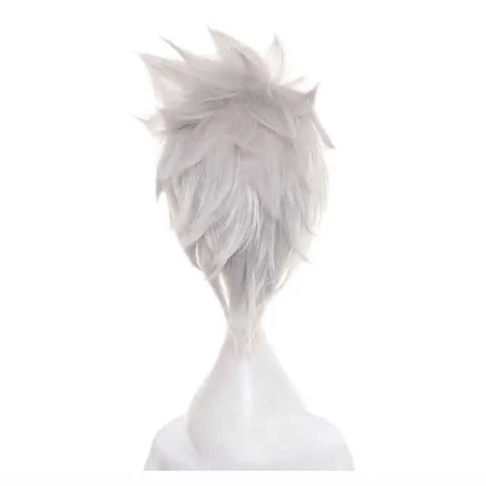 Perruque de cosplay courte synthétique pour anime Soul Evans
