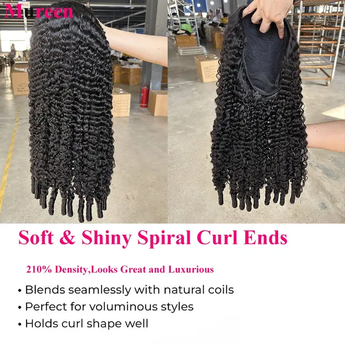 Demi-perruque 100% cheveux humains pour femmes