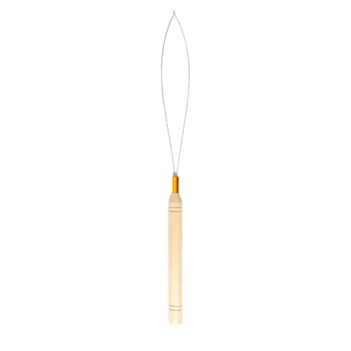 Kit d'outils pour extensions de cheveux avec micro-anneaux, boucles, perles, aiguille à enfiler, cro