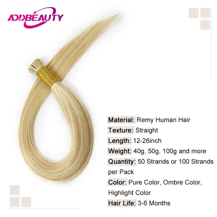 Extensions de cheveux humains bruns pour femmes droites ITIP Extension
