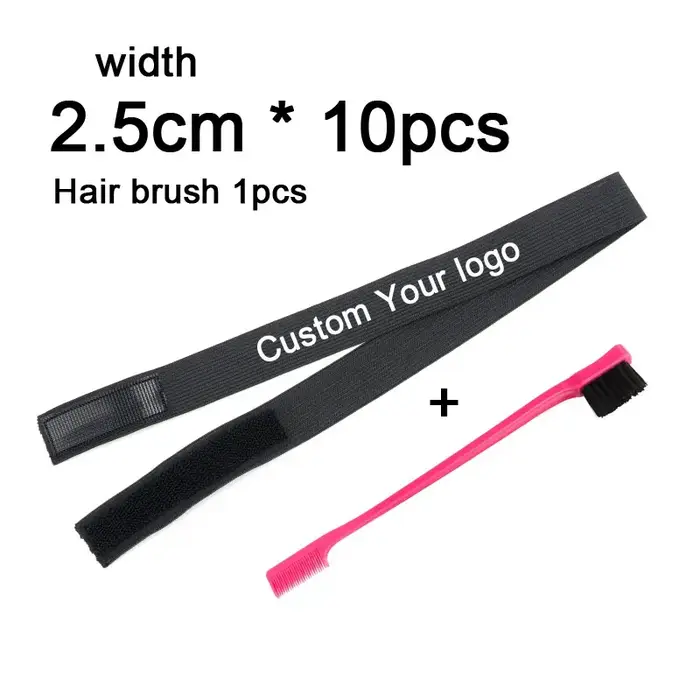 Bande artificiel astique de Pose de Bords pour Perruques, Accessoire pour Cheveux, 10-30 Pièces, ave