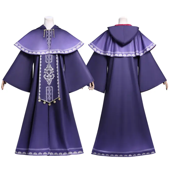Costume de cosplay et perruque pour femme