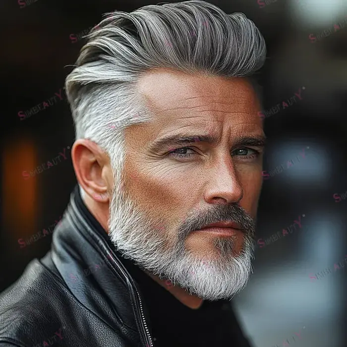 Prothèse capillaire pour homme en cheveux naturels