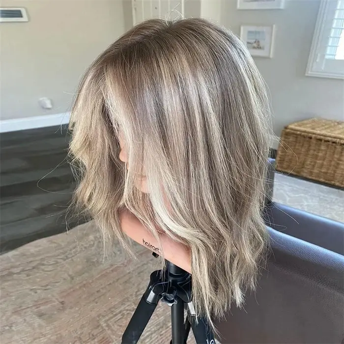 Perruque Lace Front Wig réaliste en Fiber de haute température