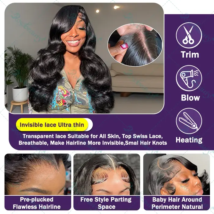 Rosabe-Full HD Lace Wig
