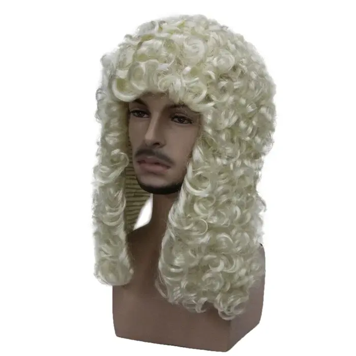 Perruque Cosplay synthétique pour homme