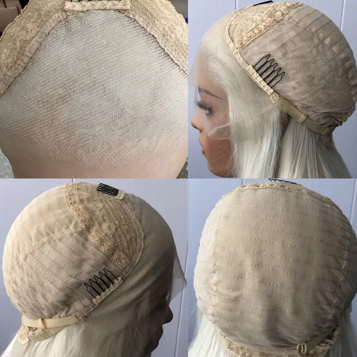 Perruque Bob Lace Front Synthétique Naturelle Ondulée pour Femme