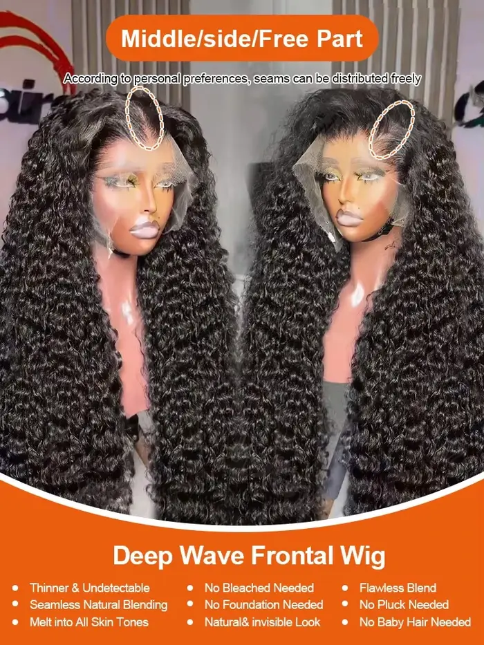 Perruque Boucles Cheveux Humain