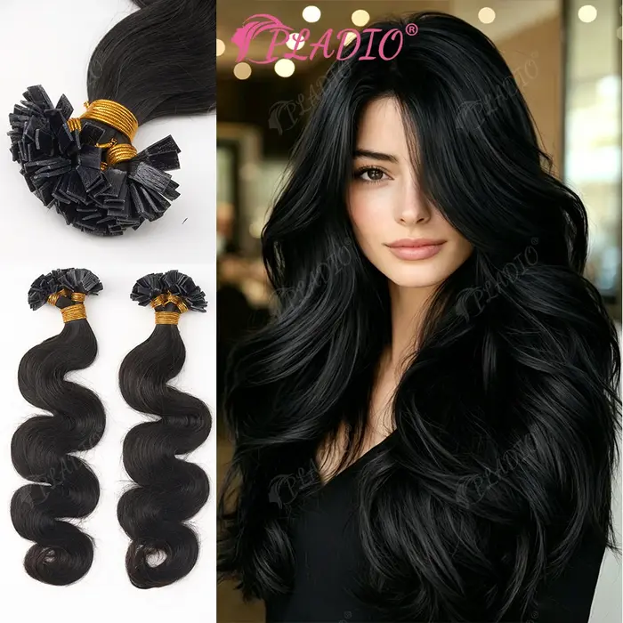 Extensions de cheveux PLADIO Body Wave à pointe plate