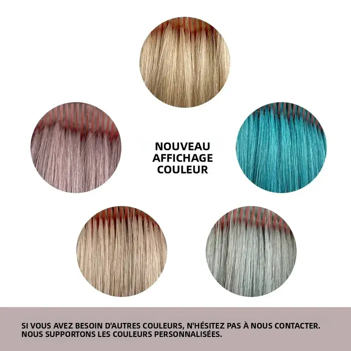 Extensions de cheveux DIYOMO en coton Remy vierge