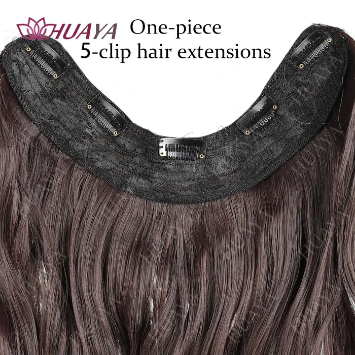 Extensions de cheveux à clipser 20 pouces