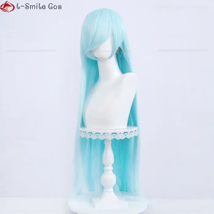 Perruque synthétique lisse et longue de 100cm pour femme