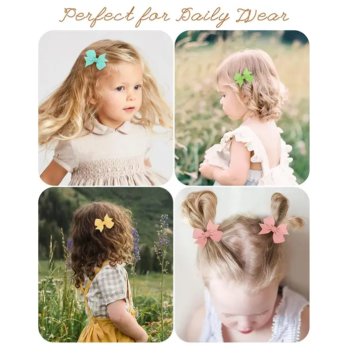 Pinces à cheveux pour nouveau-né