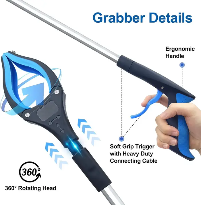 Extension de pince pliable