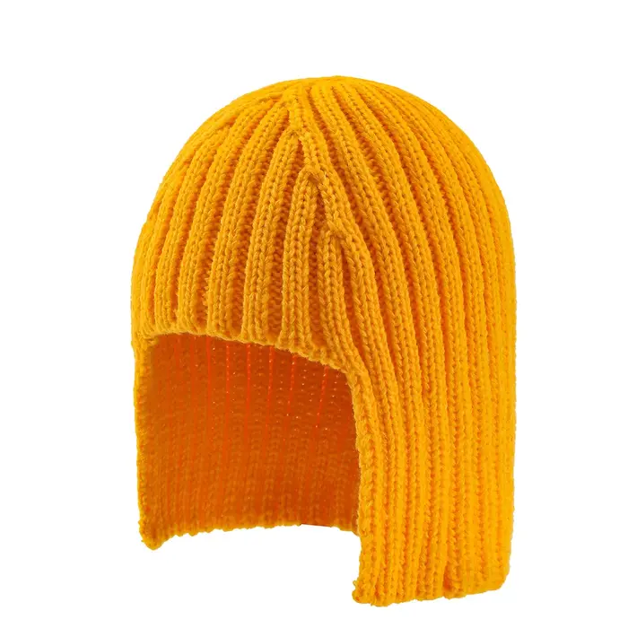 Bonnet tricoté avec perruque intégrée pour femme – Style tendance pour l'hiver