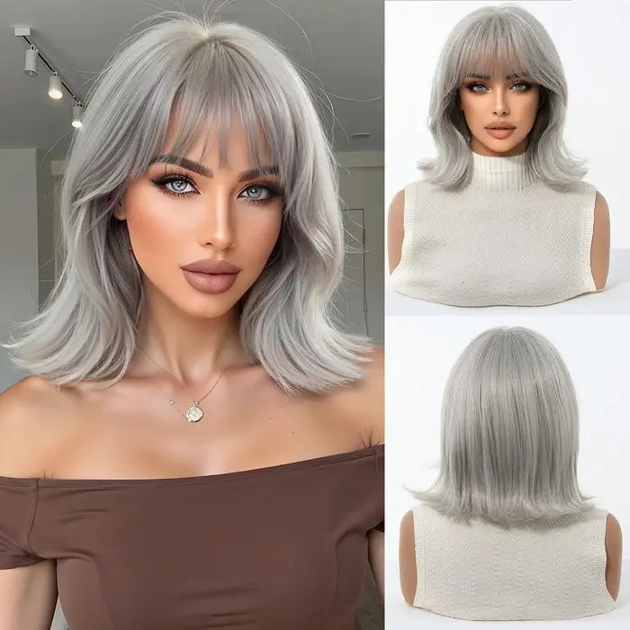 LOUIS FERRE – perruques synthétiques courtes bouclées blondes naturelles