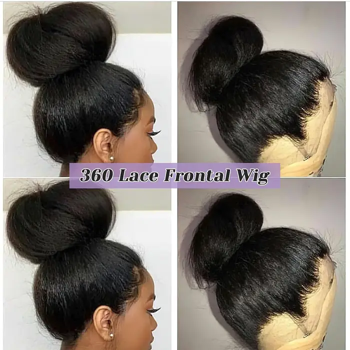 Perruque Lace Front Wig naturelle sans colle
