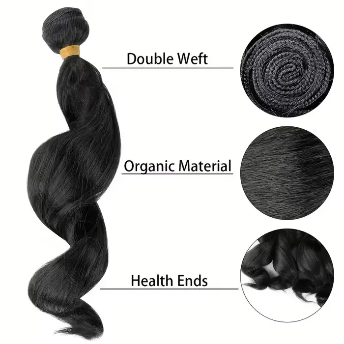 Belle Show Body Wave Hair Bundles pour femmes - Extensions de cheveux synthétiques