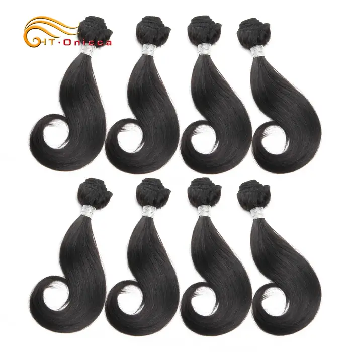 Htonicca cheveux bouclés produits 20 g/pc brésilien Remy