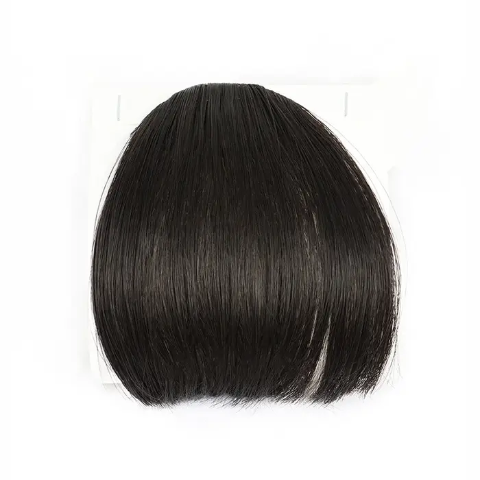 Frange à Air synthétique pince en frange frange extension de cheveux femmes pince dans l'extension d