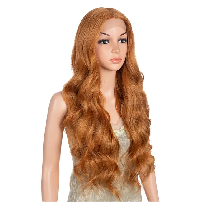 Perruque Lace Frontal Wig synthétique pour femmes