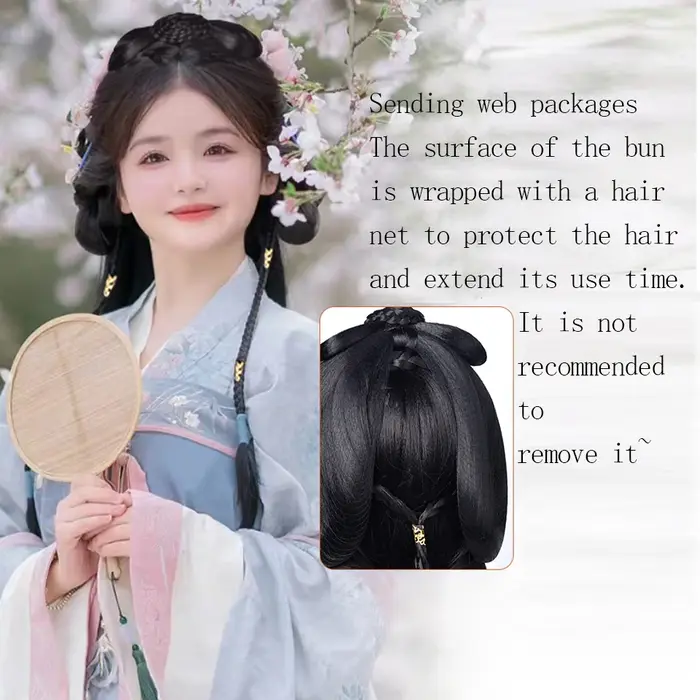 XIYUE – perruque synthétique longue et lisse pour constum chinois