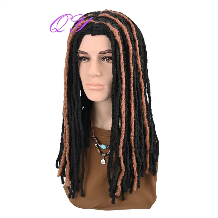 Dreadlocks longs ultraviolets pour hommes
