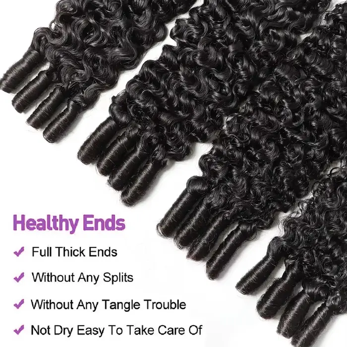 Extensions de cheveux humains bouclés birmans 15A, qualité supérieure, 28 pouces, tissage de cheveux