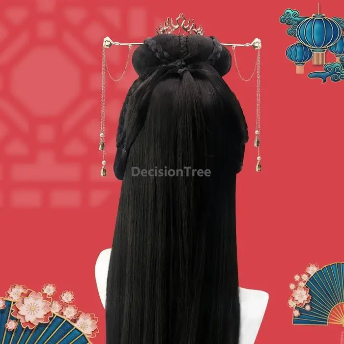 Perruque pour femme style dynastie Han chinoise 2026