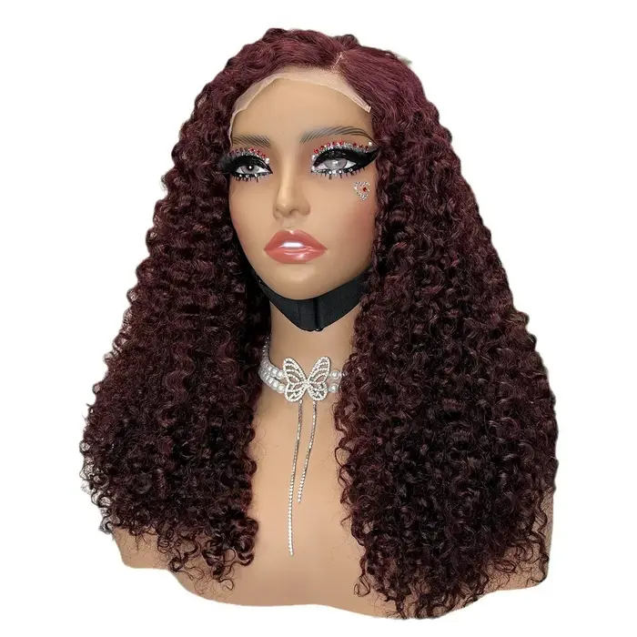Perruque Pixie bouclée 5x5 en cheveux humains, perruque Lace Front pour femmes, perruques courtes Bo