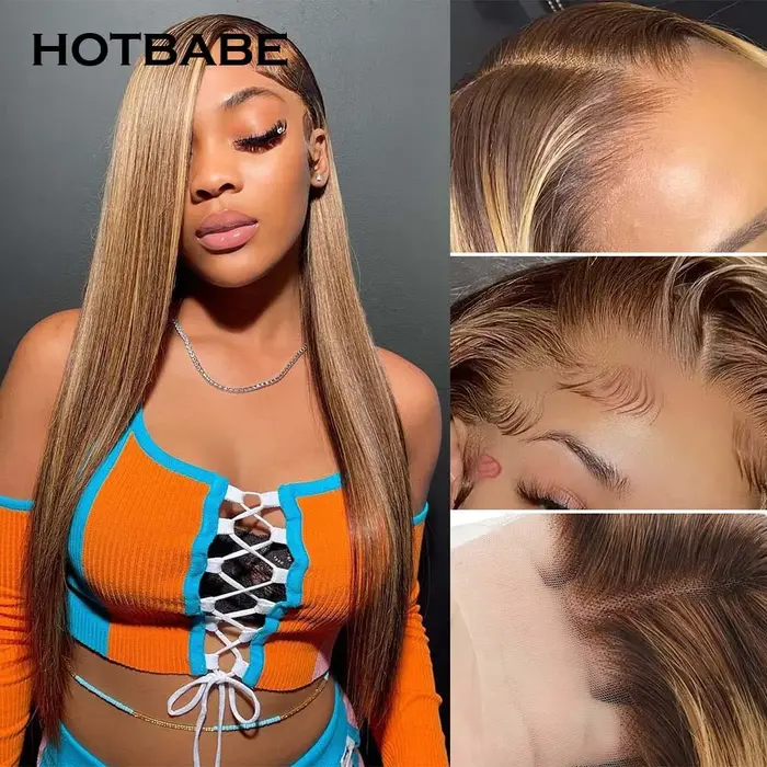 Perruque Lace Front Wig Brésilienne Naturelle Sans Colle